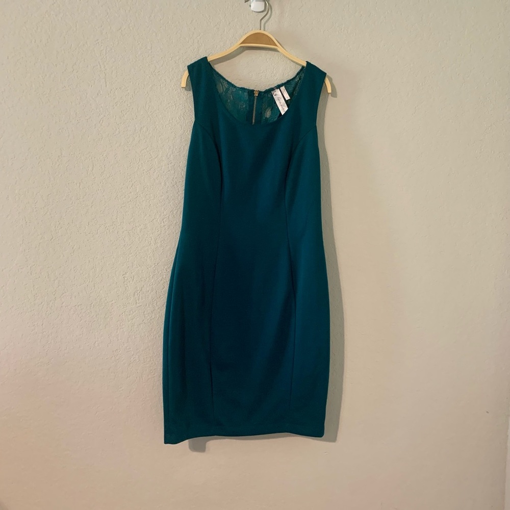 Love Notes Turquoise dress
